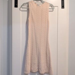 J.O.A. Blush Cable Knit Sweater Dress size XS